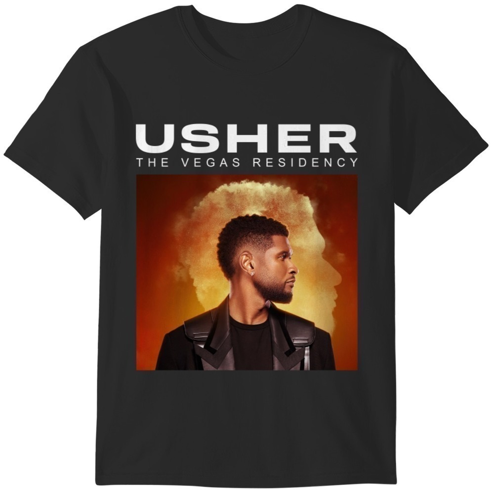 Usher My Way Vegas Residency 2023 RnB Concert T-Shirt